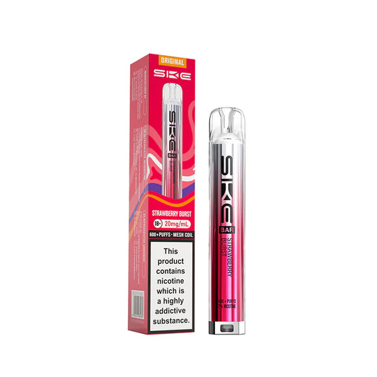 SKE Bar 600 Prefilled Pod Kit (Pack of 10)